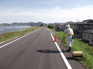 法線測量風景〈写真〉